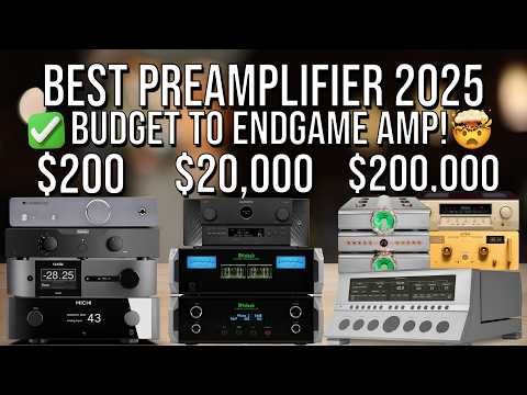 Best Preamplifier 2025 – Budget to Ultimate Endgame Amplifiers for Audiophiles | Audio | Hi-Fi