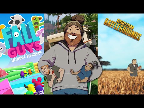 Let's Play Fall Guys & RV There Yet & PUBG Customs - IT IS DECEMBER AND I FINALLY HAVE A BED WHOOOOP