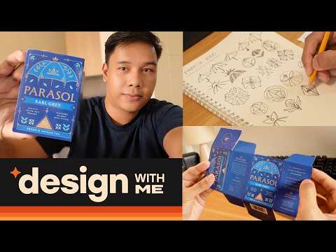 Designing a Logo and Packaging from Scratch | My Design Process