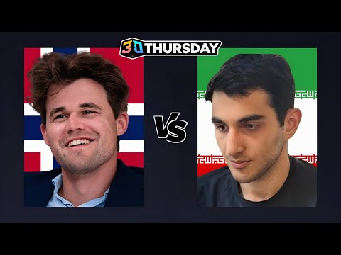 Magnus Carlsen vs Abtin Atakhan | First 3+0 Thursday | November 27, 2025 | chesscom