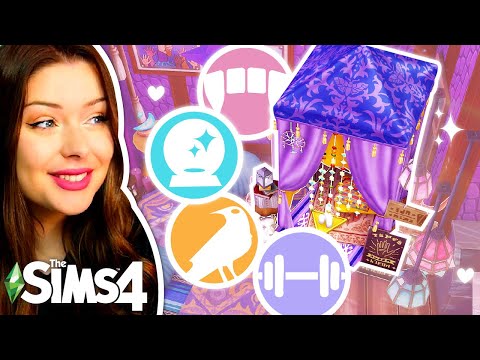 Each Shop is a Different OCCULT in The Sims 4 Businesses and Hobbies