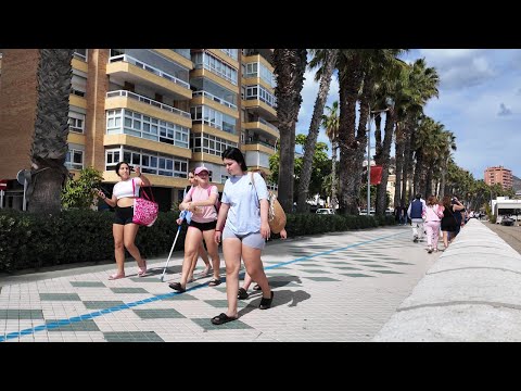 POV: Walking Through Paradise in Spain 🇪🇸 | Beach, Bars & Tourists!#spain #beachvibes #travelshorts