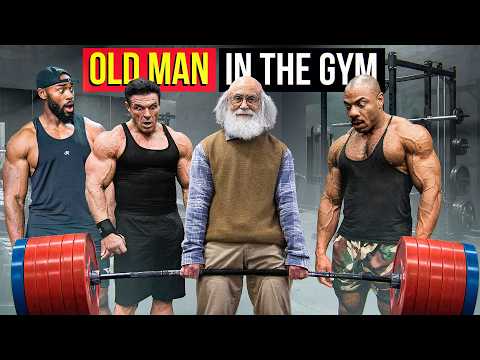 Old Man Powerlifter at the GYM | Anatoly GYM PRANK