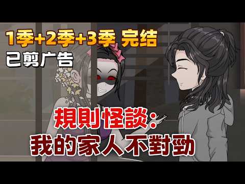 都市沙雕 《規則怪談：我的家人不對勁》我進入了規則怪談世界，家裡有四口人，規則卻說只有三個是人。面對溫柔的妻子和慈祥的父母，我該如何找出那個「它」？