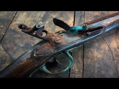 Restauration d'un mousqueton de hussard modèle 1786 an IX.