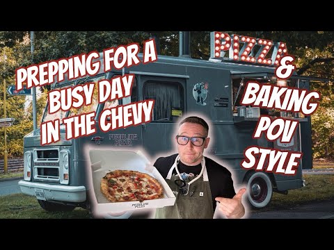 A busy day in the Gozney powered pizza truck