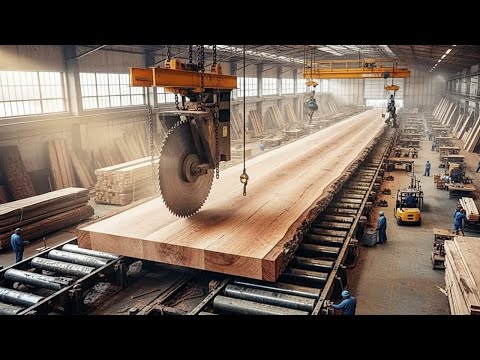 Inside Americaβs Billion-Dollar Sawmill: The Worldβs Fastest Lumber Production Process