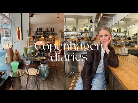 copenhagen diaries | new projector, painting ceramics and eating easter eggs