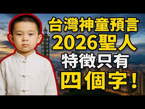 3歲臺北神童通靈神佛界，竟超过阿南德，意外看到臺灣未來：2026聖人出世，竟然真的是臺灣的他！震驚千萬台民！再忙也要看看！