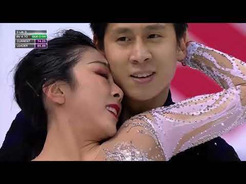 【精彩回顾】花样滑冰大奖赛意大利站隋文静、韩聪自由滑144.48分，总分224.55分斩获冠军【咪咕冰雪 MIGU Winter Olympic】