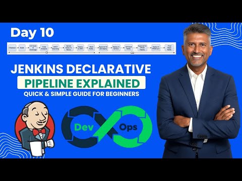 Day 10 - Jenkins Declarative Pipeline Tutorial | Build CI/CD Pipeline in Jenkins Step by Step