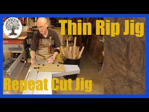 How to make a Thin Rip & Repeat Cut Jig