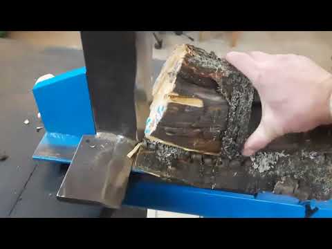 Дровокол гидравлический (этапы изготовления, первый запуск)