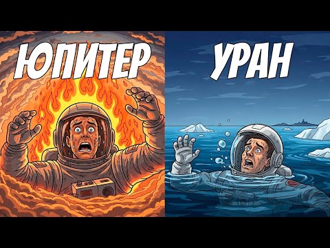🤯 Как бы выглядела СМ*РТЬ на каждой из планет солнечной системы