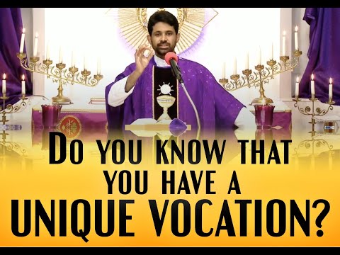 Fr Antony Parankimalil VC - Do you know that you have a unique vocation?