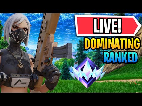 🔴Fortnite Ranked | Unreal Grind + Tips & Tricks for Ranked Climbing
