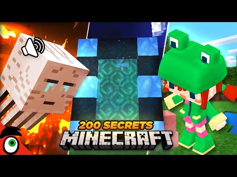 200 SECRETS sur MINECRAFT (t'en connais combien ?) ⛏