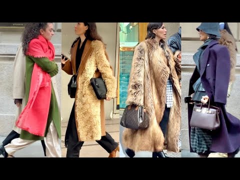 2026 JANUARY-FEBRUARY WINTER OUTFITS IDEAS 🇮🇹 MILAN VINTAGE FASHION IS TAKING OVER🛍️ STREET STYLE 