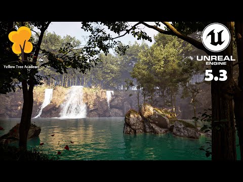 Unreal Engine 5.3 Tutorial: Creating Stunning Waterfalls