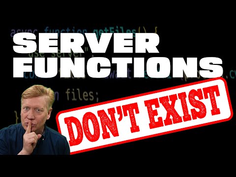 Server Functions Don't Exist (It Matters)
