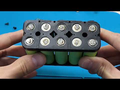 Repair of the Makita screwdriver battery (analog Makita BL1860).