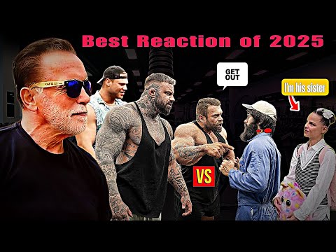 Arnold Schwarzenegger and Anatoly SISTER'Shock the bodybuilder that stun Anatoly 