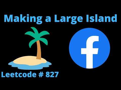 MAKING A LARGE ISLAND | LEETCODE # 827 | PYTHON SOLUTION