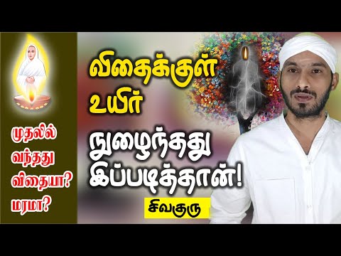 விதைக்குள் உயிர் நுழைந்தது எப்படி தெரியுமா!?  vallalar | sivaguru |  tamil | tamilspeech | tamilnadu