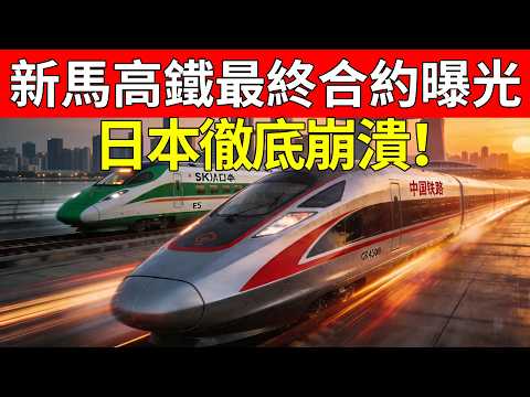 日本徹底崩潰!砸 3 億美金卻被中國一招秒殺?新馬高鐵最終合約曝光,全球基建圈都看傻了!#新馬高鐵 #中國基建 #超級工程 #新幹線 #日本出局 #泛亞鐵路