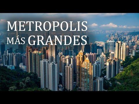 21 METROPOLIS MÁS GRANDES DEL MUNDO 4K | Las ciudades más grandes de América, Asía, Europa, África