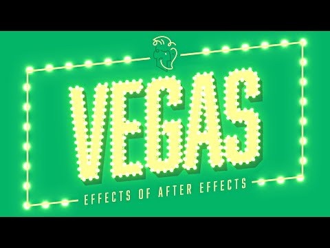 Vegas & Animated Text Reveal | Effects of After Effects