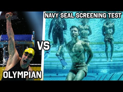 Olympic Swimmer Attempts the Navy Seal Screening Test
