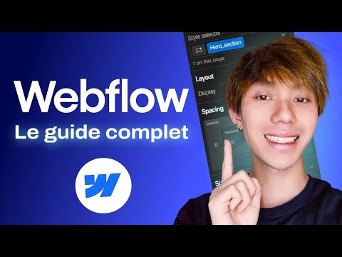 WEBFLOW : Tutoriel (création de page, animation, responsive, prix) - [2024]