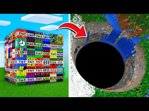 WIR TESTEN 59 neue VERBOTENE TNTs in Minecraft! 🧨