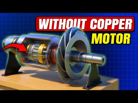 The Motor That Doesn’t Need Copper Coils or Magnets