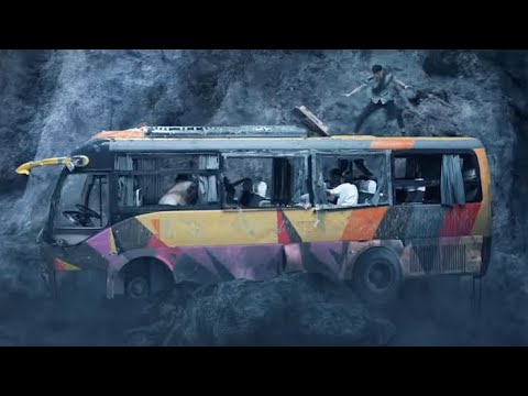 The typhoon is coming! The passengers are trapped on the cliff, will they be able to survive?