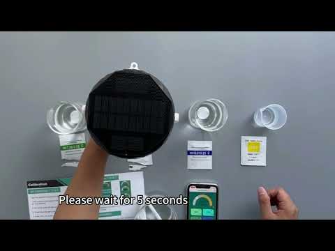 Kactoily 7-in-1 Pool Water Monitor Calibration Guidance