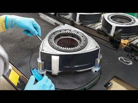 Inside Japanese Factory Producing Mazda’s Legendary Rotary Engine