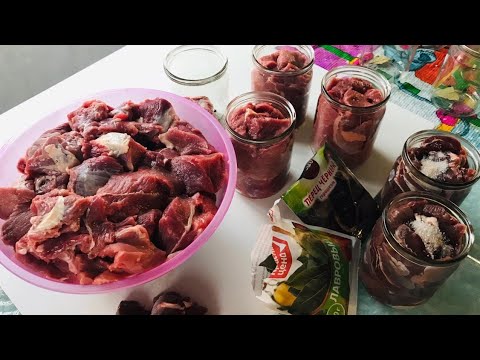 Тушенка из говядины и косули - Готовим Сами 🥩