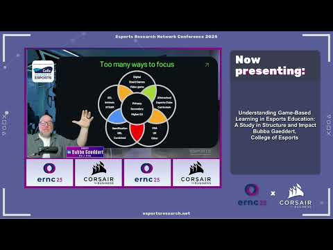 Understanding Game Based Learning in Esports Education – Gaeddert (ERNC25)