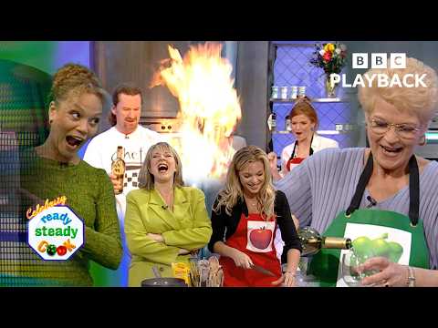 EastEnders Stars Brave The Kitchen! | Celebrity Ready Steady Cook | BBC Playback