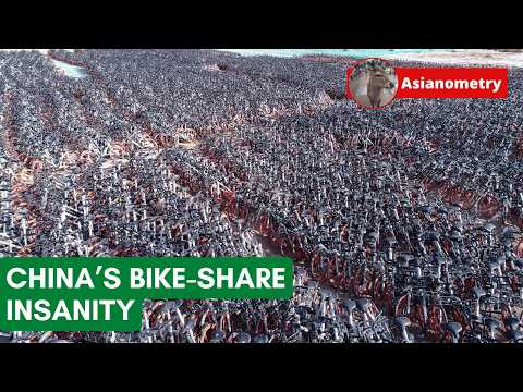 China's Bonkers Bike-share Bubble
