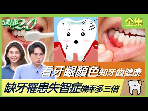 牙齒健不健康 看牙齦顏色就知！缺牙罹失智症機率高！牙周病與7疾病有關！ 健康2.0 20230408【完整版】江坤俊 韋汝 黃斌洋 陳欣湄 吳明珠 陳麗華 王明勇 @tvbshealth20