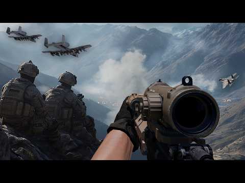 Clearing 100 Milsim Players Out of a Valley of Death...