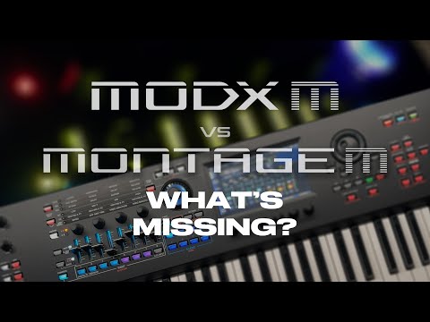 What did Yamaha remove from MONTAGE M to make the astonishing new MODX M?