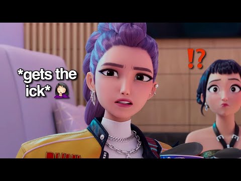 Rumi being the most UNBOTHERED queen for 6 and a half minutes straight (Kpop Demon Hunters)