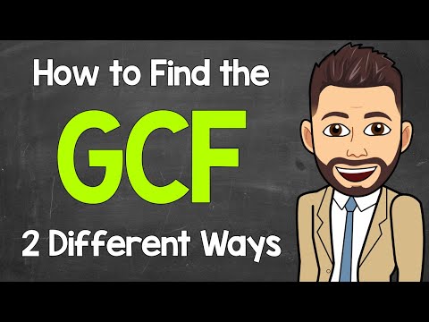 How to Find the GCF (2 Different Ways) | Greatest Common Factor | Math with Mr. J