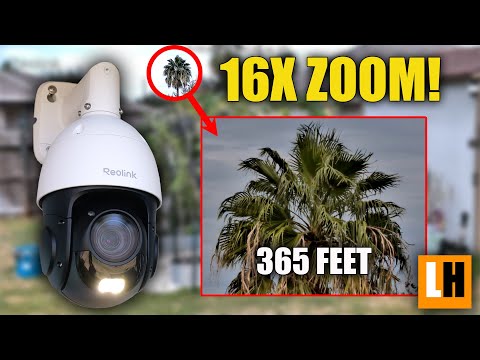 This Security Camera Has 16X ZOOM! (Reolink RLC-823S2)