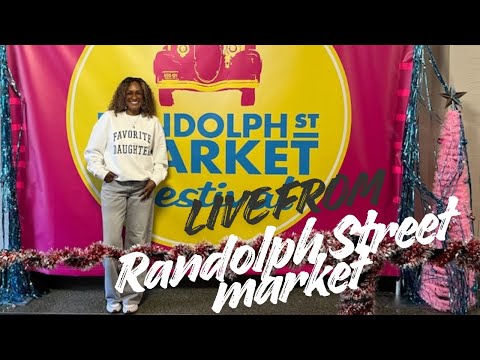 Come Thrift With Me LIVE at Randolph Street Market — Holiday Edition! 🎅🏽🛍️