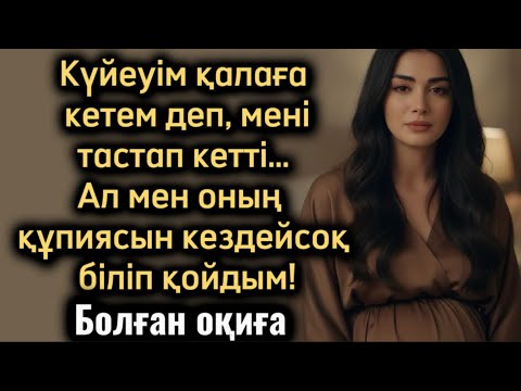Күйеуім қалаға кетем деп, мені тастап кетті… Ал мен оның құпиясын кездейсоқ біліп қойдым!